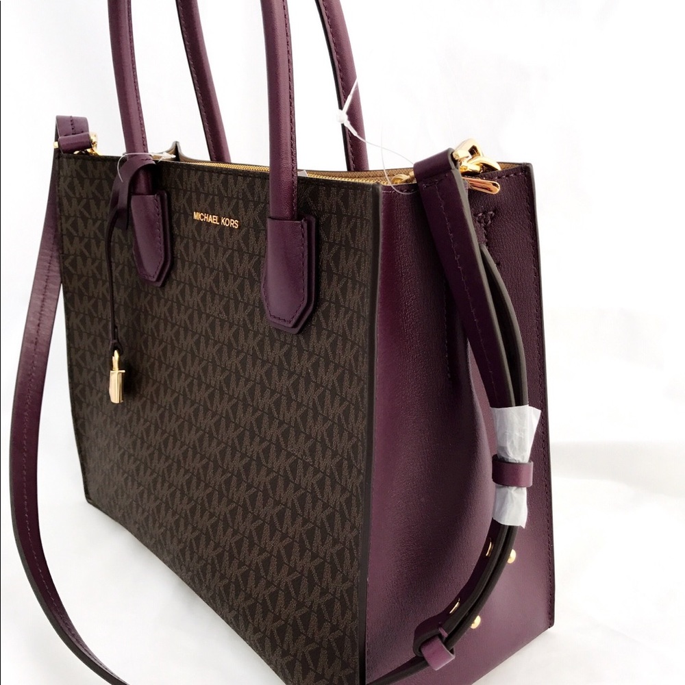 NWT Michael Kors Mercer Studio Large Convertible - Picture 8 of 8